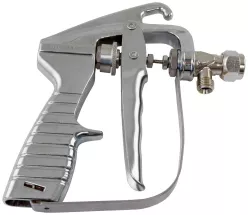 Cannister gun and nozzle