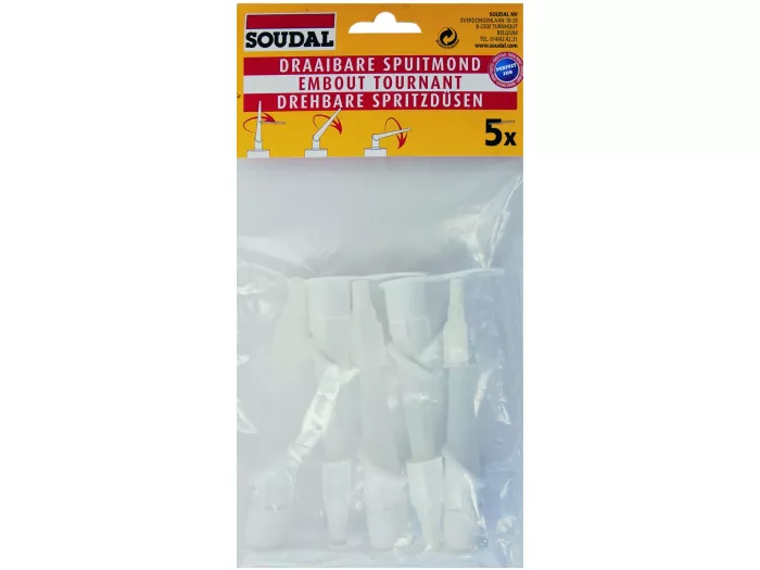 Twisty nozzle 5 pieces