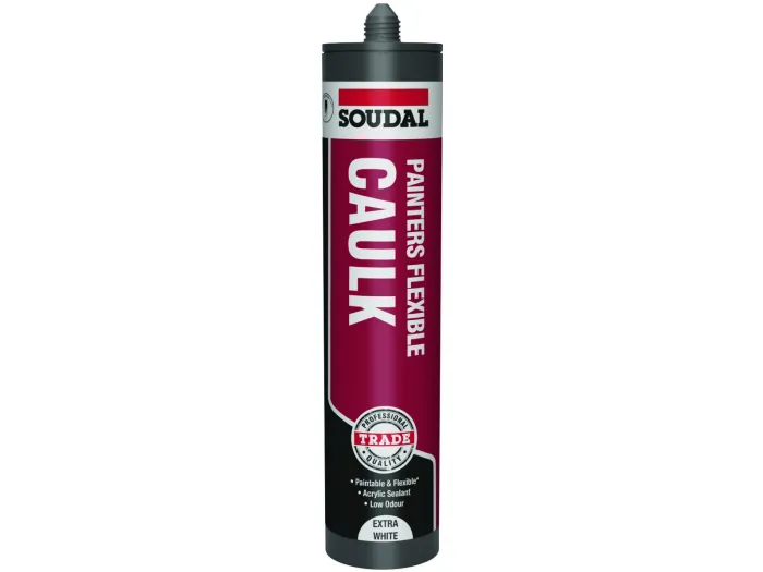 Trade Painters Flexible Caulk Extra White 290ml