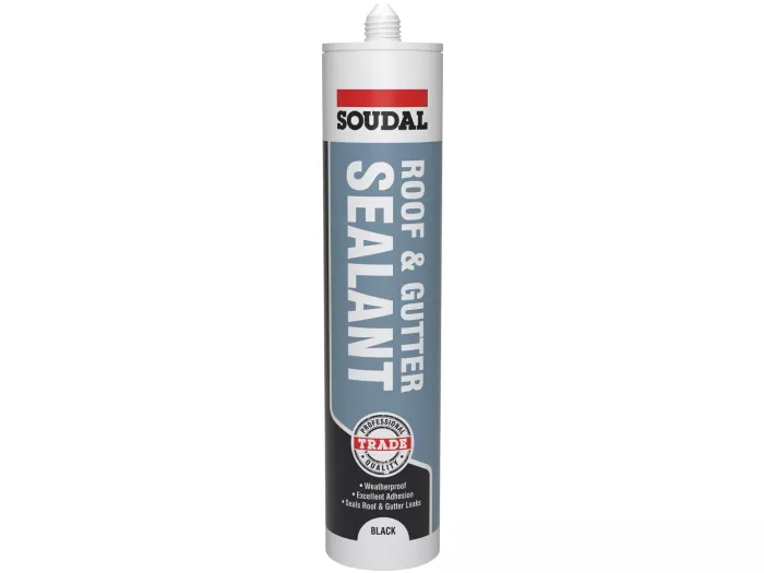 Trade Roof & Gutter Black 290ml