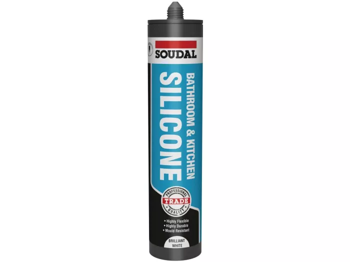 Trade Bathroom & Kitchen Silicone White 290ml