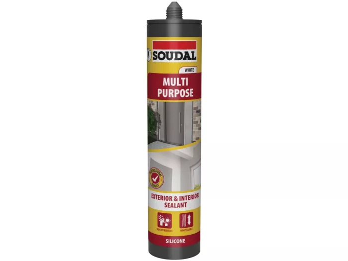 Acetic Multi Purpose Silicone Brilliant white 290ml