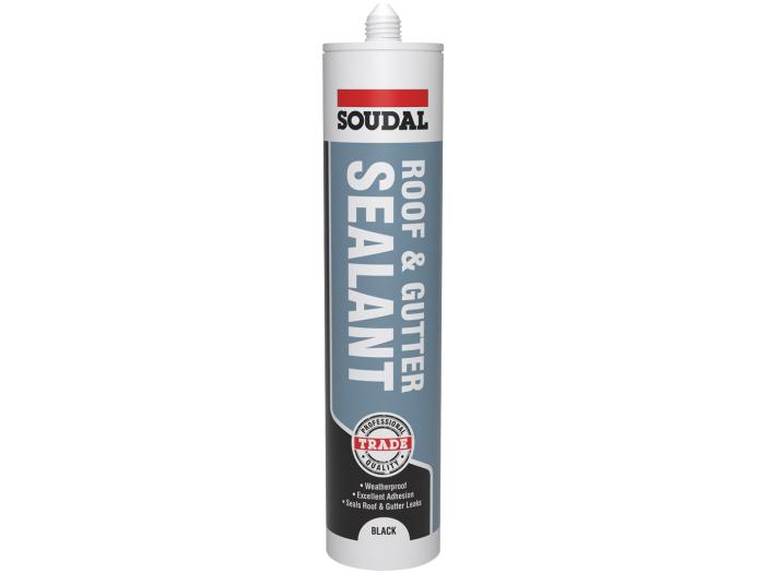 Product shot Trade Roof & Gutter Black 290ml