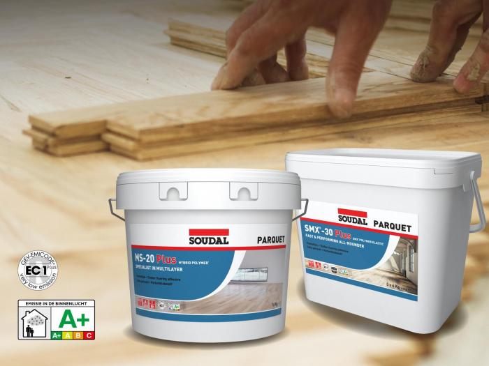 Soudal application parquet flooring