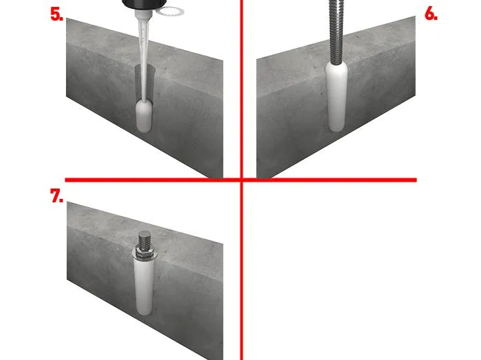 Chemical Anchor Step 2