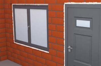 Insulation around windows and doors